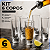 Jogo 6 Copo Shot Vidro 50ml Dose Vodka Tequila Elegante 10cm Verrines Valdivia Bar Drink - Imagem 2