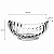 Fruteira Vidro Oval Centro de Mesa 28x13cm Transparente Lux  Decoracao Elegante - Imagem 7