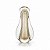 Imagem Nossa Senhora Aparecida 25cm Vidro Tipo Murano Escultura Decorativa Moderna Arte Sacra - Imagem 2