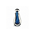 Imagem Nossa Senhora Aparecida 20cm Vidro Tipo Murano Escultura Decorativa Moderna Arte Sacra - Imagem 6