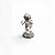 Escultura Decorativa Astronauta 13cm Resina Miniatura Boneco Enfeite Geek Espaço - Imagem 4