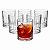 Kit 6 Copo Vidro Transparente 320ml Whisky Negroni Fitzgerald On The Rocks Design Clássico - Imagem 1
