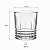 Kit 6 Copo Vidro Transparente 320ml Whisky Negroni Fitzgerald On The Rocks Design Clássico - Imagem 2