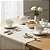 Jogo 4 Colher de Sobremesa Inox Cabo Estampa Floral Porcelana Caixa Mesa Posta Premium - Imagem 4