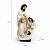 Sagrada Família Poliresina 20cm Presepio de Natal Off White Nascimento Jesus Decoracao Premium - Imagem 3