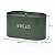 Porta Mantimento Pão Bread Aço Galvanizado 33x15cm Verde Escuro Design Premium - Imagem 5