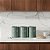 Kit Porta Mantimento Pão Café Açúcar Biscoito Aço Galvanizado Verde Design Sofisticado - Imagem 7
