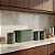Kit Porta Mantimento Pão Café Açúcar Biscoito Aço Galvanizado Verde Design Sofisticado - Imagem 2