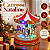 Carrossel Natalino Cavalos Luz Som Movimento Decoracao de Natal Premium - Imagem 3