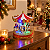 Carrossel Natalino Cavalos Luz Som Movimento Decoracao de Natal Premium - Imagem 2