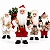 Papai Noel Boneco Decorativo 25cm Modelos Variados Enfeite de Natal - Imagem 1