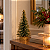 Mini Árvore de Natal Mesa 25cm Glitter Dourado Enfeite Natalino Decoracao Premium - Imagem 4