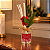 Difusor Vidro com Varetas Decorado  Folhagens Frutos Vermelhos Aromatizador Decoração Premium Casa - Imagem 3