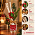 Difusor Vidro com Varetas Decorado  Folhagens Frutos Vermelhos Aromatizador Decoração Premium Casa - Imagem 2