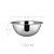 Conjunto 04 Bowls Tigelas em Aço Inoxidável Prata Cozinha Completa Multiuso Útil - Imagem 2