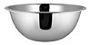 Tigela Mixing Bowl Multiuso 18 Cm Em Aço Inoxidável Prata Cozinha Completa Funcional Preparação - Imagem 1