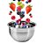 Tigela Bowl Aço Inox Profissional 18cm Fundo Multiuso Cozinha Completa Chef Gourmet KeHome - Imagem 1