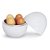 Pote Para Cozinhar Ovo à Vapor Microondas 4 Ovo Cozido Perfeito Egg Cook Cozinha Prática Funcional - Imagem 1