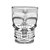 Caneca Copo Caveira Viking Para Chopp Cerveja em Vidro Transparente Cranio 350ml Skull - Imagem 2