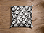 Capa de Almofada Skull 45x45cm - Imagem 1