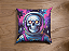 Capa de Almofada Skull 45x45cm - Imagem 1