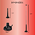 Antena Digital Interna Amplificada 4k Hd Hdtv Tv Cabo 3 Mts - Imagem 4