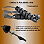 Corda D Pular Crossfit Speed Rope Rolamento Cabo De Aço 2,7m preto - Imagem 2