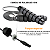 Corda D Pular Crossfit Speed Rope Rolamento Cabo De Aço 2,7m preto - Imagem 2