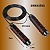 Corda D Pular Crossfit Speed Rope Rolamento Cabo De Aço 2,7m vermelho - Imagem 4