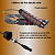 Corda D Pular Crossfit Speed Rope Rolamento Cabo De Aço 2,7m vermelho - Imagem 2