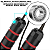 Corda D Pular Crossfit Speed Rope Rolamento Cabo De Aço 2,7m vermelho - Imagem 3