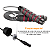 Corda D Pular Crossfit Speed Rope Rolamento Cabo De Aço 2,7m vermelho - Imagem 2