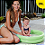 Baby Piscina Inflável 28l Bebe Criança Infantil Mor Verde - Imagem 4