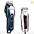 Kit Profssional Kemei Barbeiro Km-1995 Azul+ Km-9163 Detalhe - Imagem 1