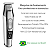Cortadora De Pelo Kemei Km-5027 acabamento Prata 100v/240v - Imagem 4