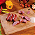 Tabua Corte Carne Madeira Bambu Churrasco Cozinha Mor 20x30 - Imagem 4