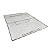 Tela Grelha P/ Escorredor Fritura Inox 40x50x6cm Salgados - Imagem 1