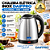Chaleira Elétrica Inox 1,8l Base 360 Desligamento Automático - Imagem 3