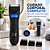 Aparador De Cabelo Recarregável Daifpro Df-658 Preto Bivolt - Imagem 6