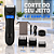 Aparador De Cabelo Recarregável Daifpro Df-658 Preto Bivolt - Imagem 7