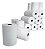 Kit 60 Rolos Bobina Térmica 80 mm x 40 Metros Branca - Imagem 2