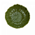 Centro de Mesa Cerâmica Banana Leaf Verde 20x20x7cm - Imagem 2