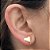 Brinco de Pressão Ear Cuff - Heart dourado - Imagem 3