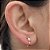 Brinco de Pressão  Ear Cuff Line - Prince Dourado - Imagem 2