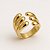 Anel Regulável BP Accessories 3 Gomos | Metal Banhado Ouro 18K ou Prata 925 - Imagem 1