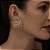 Brinco de Pressão Lumière – Étoile Radieuse | Ouro 18K, Pérolas Sintéticas & Zircônias - Imagem 2