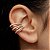 Ear Cuff de Pressão BP Lumière Éventail Banho no Ouro 18K - Imagem 2