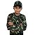 Camiseta Camuflada Manga Longa - Infantil De 2 Até 14  Anos - Imagem 4