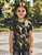 Camiseta Camuflada Baby Look Infantil - De 2 Até 14 Anos - Imagem 1