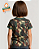 Camiseta Camuflada Baby Look Infantil - De 2 Até 14 Anos - Imagem 2